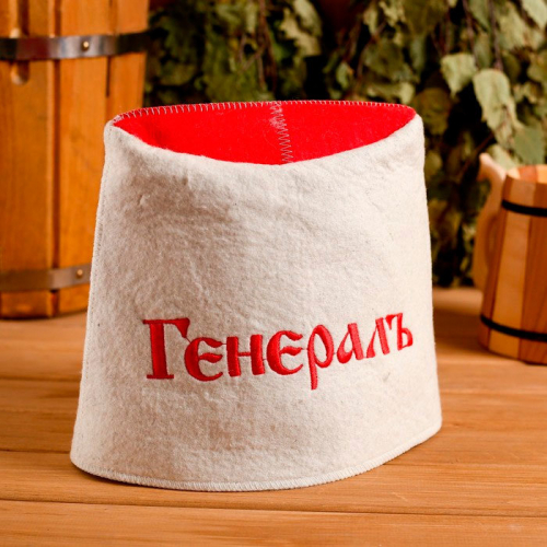 Папаха "Генерал" белая