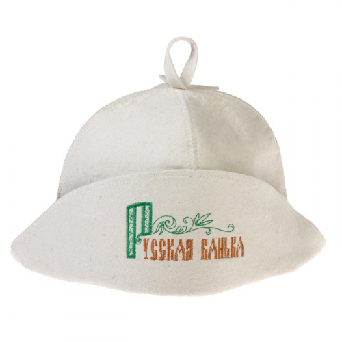 Шляпа "Банщик" бел. "Русская банька"