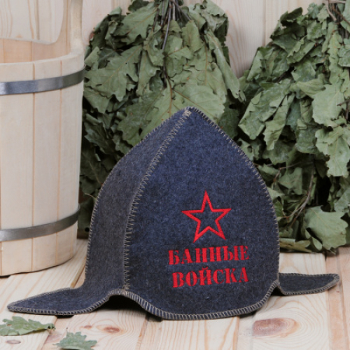 Буденовка "Банные войска" серая